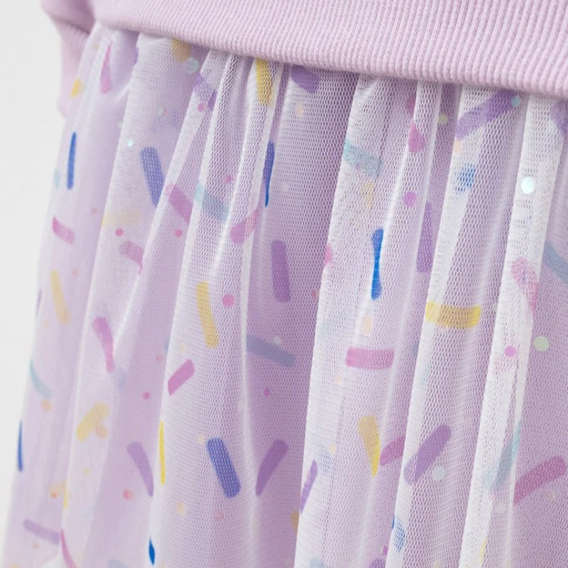 Girls “Let’s Eat Cake” Tulle Dress
