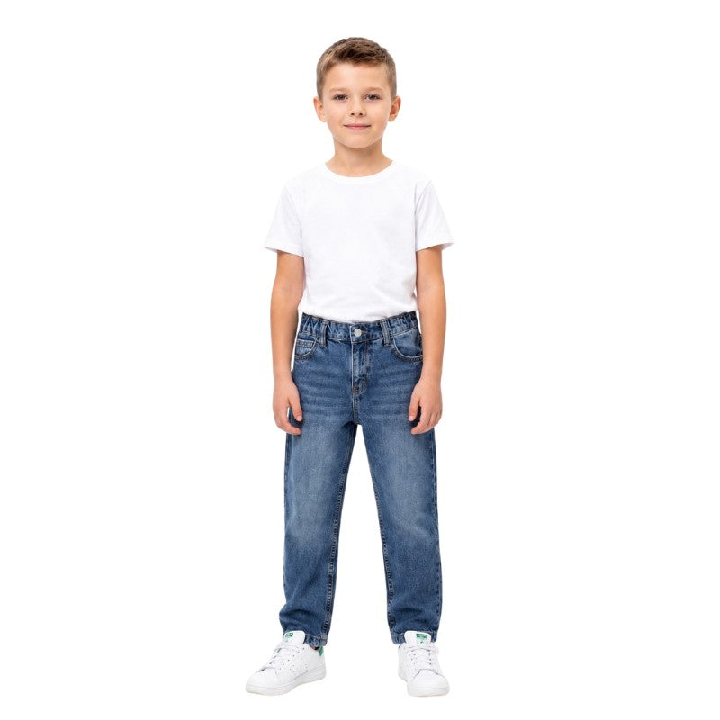 light blue boyfriend denim jeans
