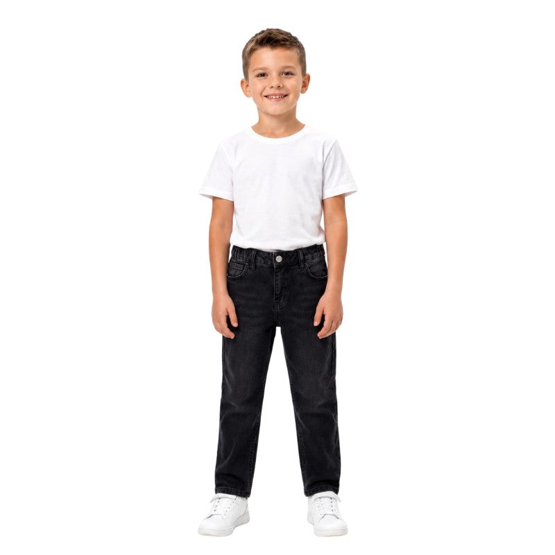 black boyfriend denim jeans