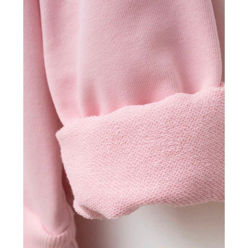 Girls Bow Sweatshirt and Heart Tulle Skirt Set